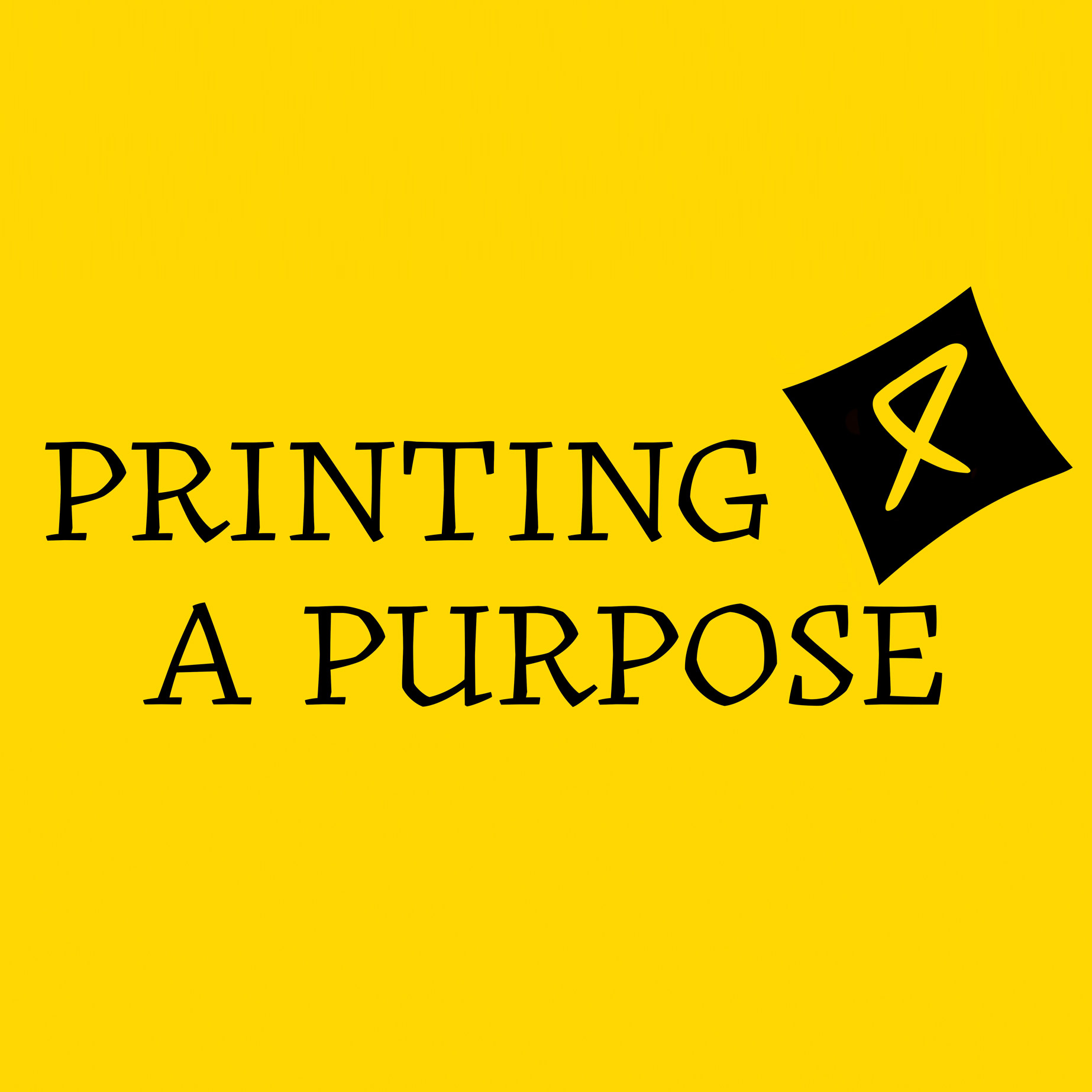 PRINTING 4 A PURPOSE Logo