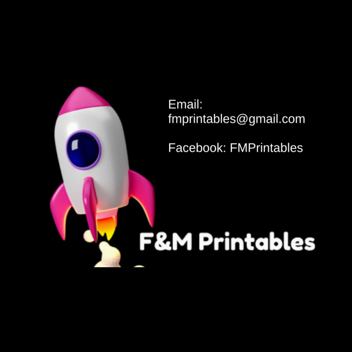 F&M Printables Logo