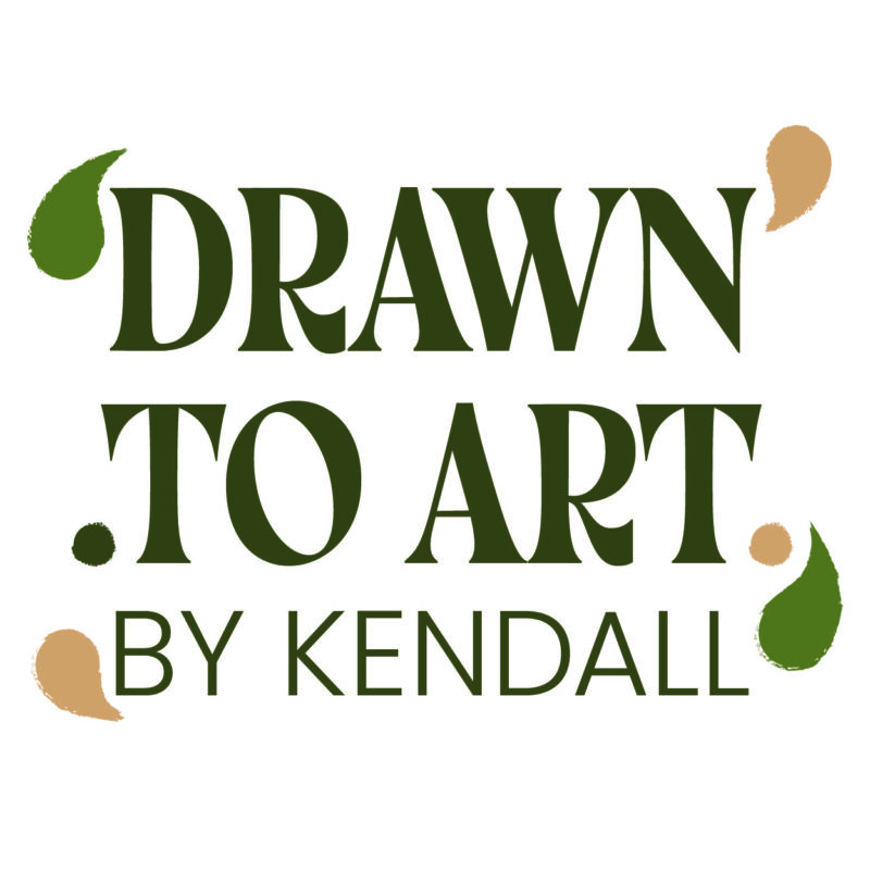 Drawn To Art By Kendall Logo