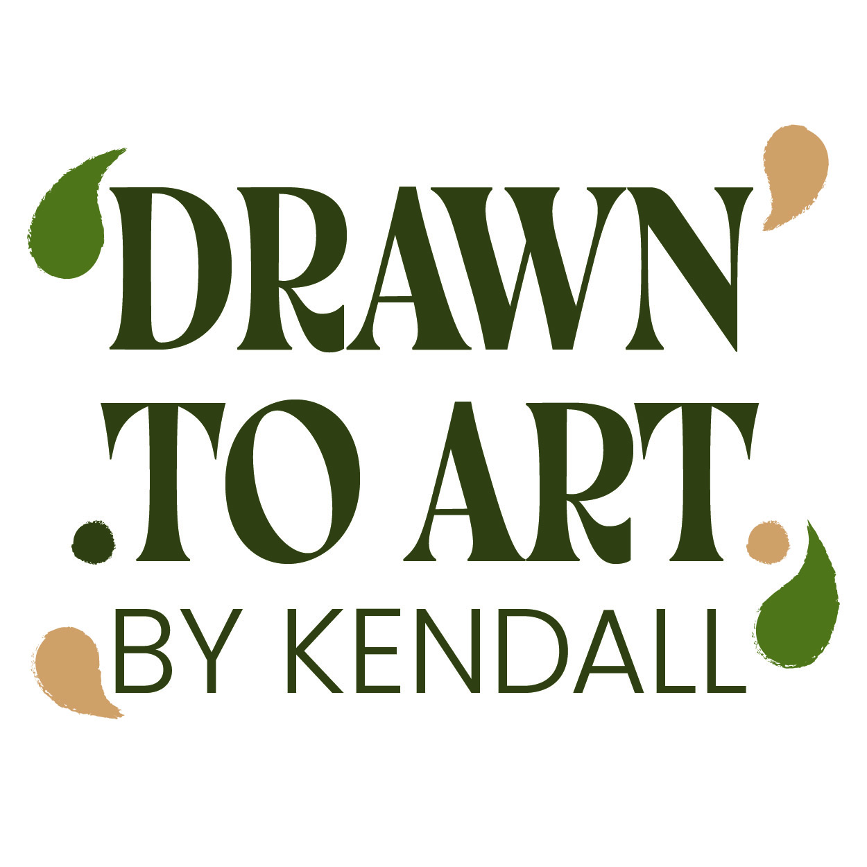 Drawn To Art By Kendall Logo