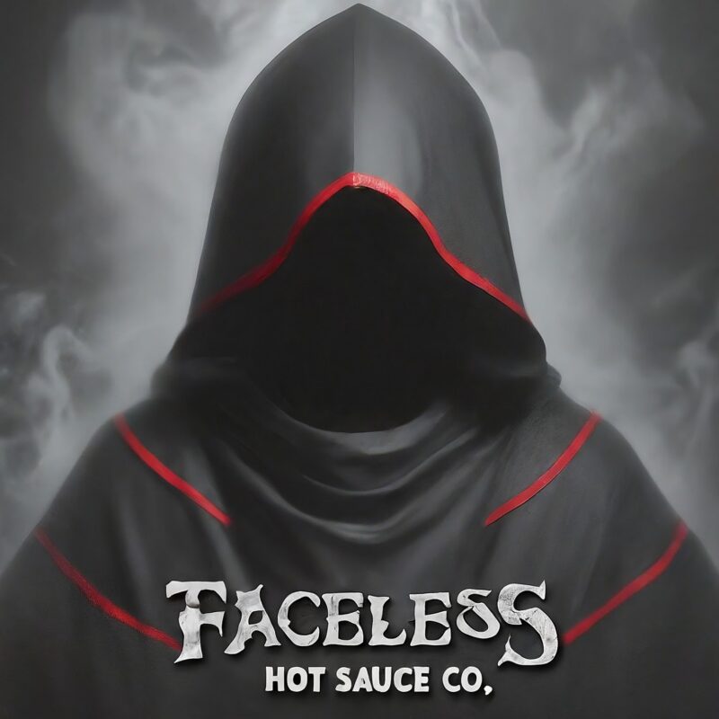 Faceless Hot Sauce Co. logo