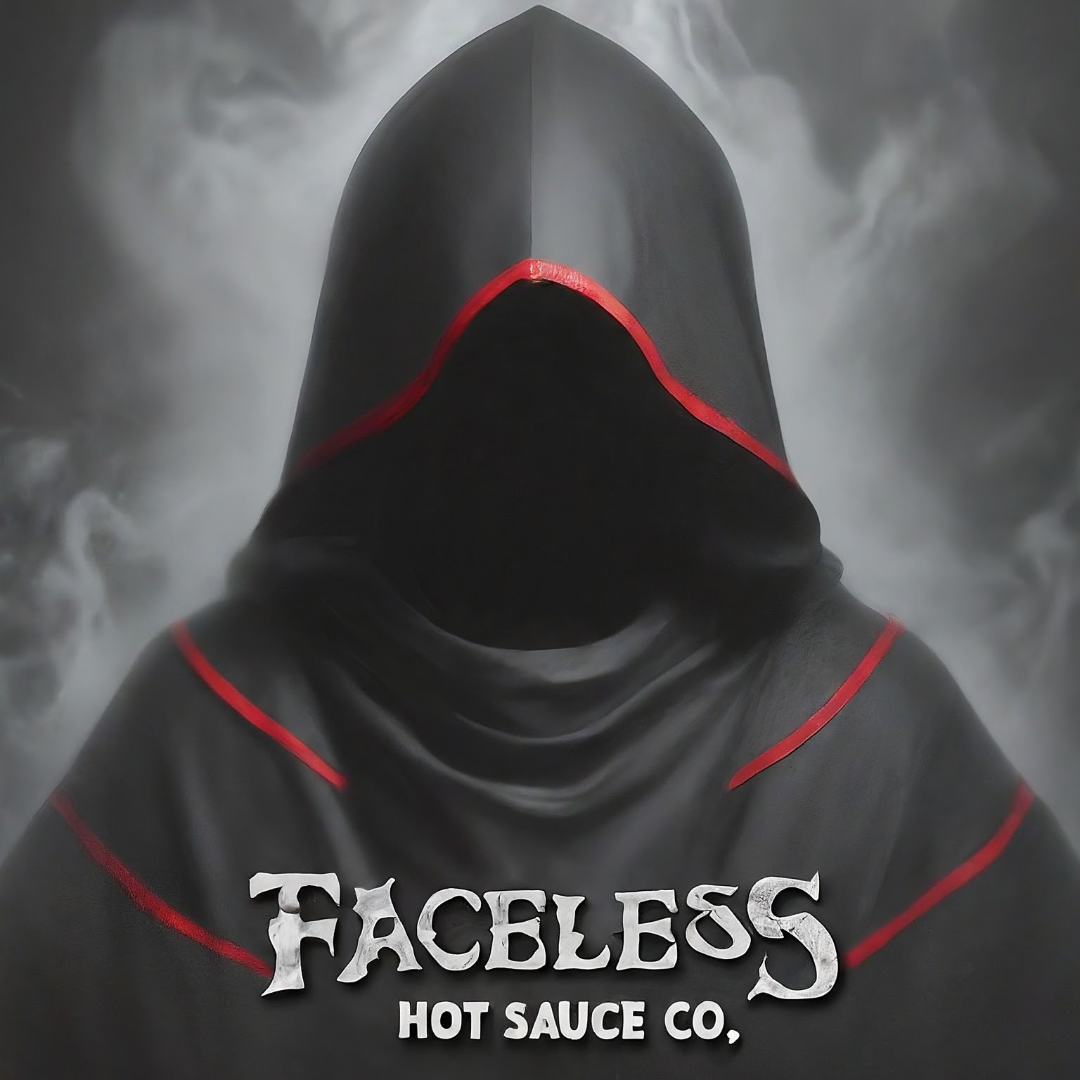 Faceless Hot Sauce Co. logo